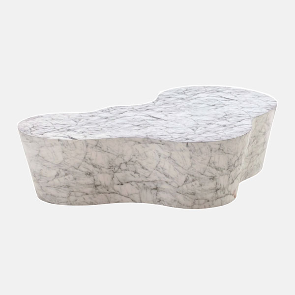OTTO COFFEE TABLE - WHITE MARBLE