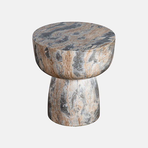 WACO LARGE END TABLE - YELLOW & GREY